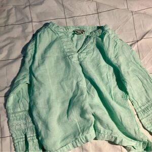 Rachel Zoe Mint Long Sleeve M